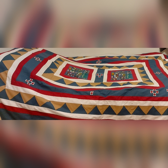 Chinese Hmong Story Quilt, Traditional Quilt, Hmong Quilt - Picture 2 of 4